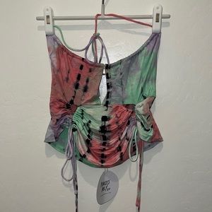 Princess Polly Tie Dye Crop Top